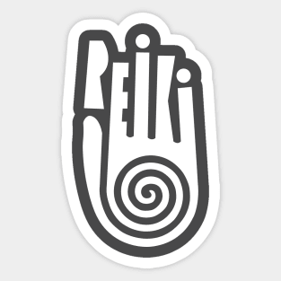 Reiki Hand Sticker